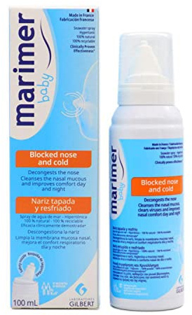 Marimer Baby Blocked Nose And Cold, 100 ml
