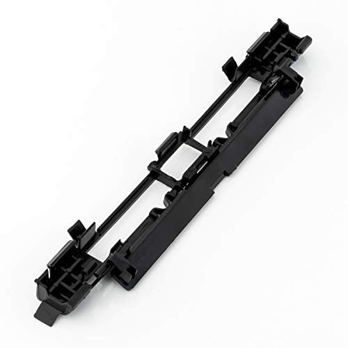 LST Gepäckträger Zierleiste Abdeckung Blende (4er Set) Leiste Dachträger Dachreling vorne hinten links rechts Dachträgeraufnahme Kunststoffleiste schwarz kompatibel mit Opel Astra H A04 Zafira B A05