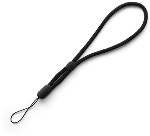 trage.band® Robustes verstellbares kurzes Handgelenk-Trageband, schwarz