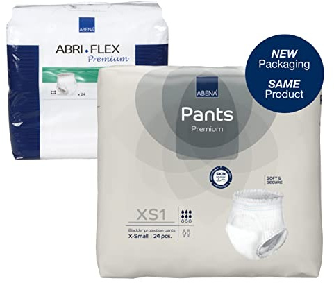 Abena Pants, Premium Protective Underwear, Level 1, (Extra Small To Extra Large), Extra Small, 96 Count