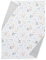 EliMeli Minky BABYDECKE Kuscheldecke Kinderwagedecke Krabbeldecke aus super weichem Minky Stoff und Baumwolle für den Sommer und Frühling Ideal als Geschenk (Grau - Eule und Hase)