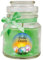 HS Candle Duftkerze als Ostergeschenk (Coconut Limes-Duft), Design: Ostereier - Kerze als Osterdeko - 120g. Wachs mit ca. 30 Stunden Brenndauer
