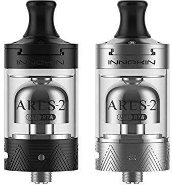 Innokin ARES 2 MTL RTA 2ml Tank Verdampfer Farbe Silber, Größe 22mm
