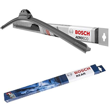2X Scheibenwischer kompatibel mit Mercedes E-KLASSE S210 1996-2003 ideal angepasst Bosch AEROECO