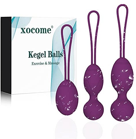 Beckenboden Kugeln Trainingskugeln – für Beckenbodenstraffung & Stärkung der Blasenkontrolle & Verhinderung von Prolapse (3 Stück)