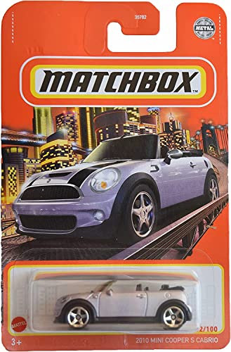 Matchbox 2010 Mini-Cooper S Cabrio, [Violett] 52/100