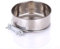 Hundenapf zum Aufhängen, Hunde Edelstahlschüssel Aufhängen am Käfig, Edelstahl Hundewasserschüssel und Futter-Napf für Papageien, Vögel, Kaninchen(16 * 6cm)