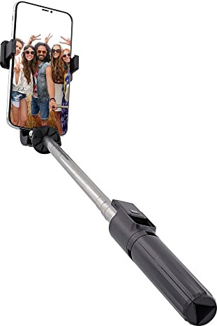 TNB Influence 2-in-1 Selfie-Stick, Bluetooth, Schwarz
