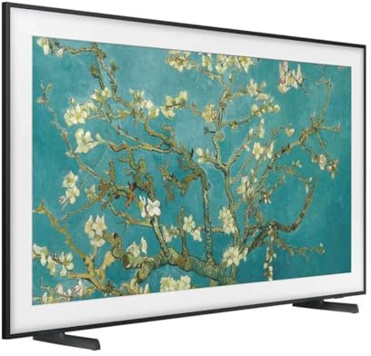 SAMSUNG TV The Frame 2023 75LS03 - Smart TV de 75, Galería de Arte con Display Mate, Marcos Intercambiables, Tecnología Quantum Dot, One Connect y Cable Casi Invisible, Soporte de Pared Slim