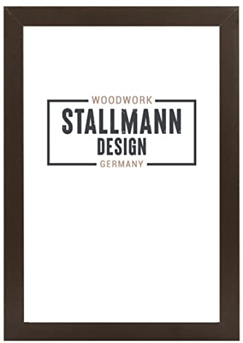 Stallmann Design SD Bilderrahmen mit Acrylglas-Antireflex, Rahmen new modern in 80x100 cm schwarz, zum vertikalen oder horizontalen Aufhängen