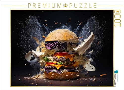 CALVENDO Puzzle Hamburger de Luxe | 1000 Teile Lege-Größe 64 x 48 cm Foto-Puzzle für glückliche Stunden