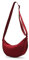 NICOLE & DORIS Nylon Crossbody Bag Damen Umhängetasche Hobo Schultertasche Nylon Satchel Tasche Leichte Messenger Bauchtasche Kuriertaschen für Schule Shopper Reise Burgunderrot