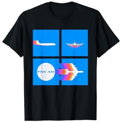 Pan Am Takeoff Silhouette T-Shirt
