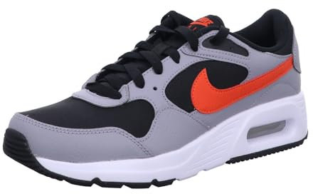 Nike Men's Air Max SC Low Top Shoes, Black/Picante Red-Cement Grey, 39 EU, Black Picante Red Cement Grey, 6 UK