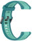 Yikamosi Compatibile con Garmin Forerunner 165 Cinturino per Donne e Uomini,Doppio colore Sgancio Rapido Silicone Chiusura in Metallo Cinturino di Ricambio per Forerunner 165,Verde/Verde Menta