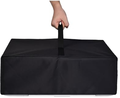 AF-WAN Antistatische wasserdichte Nylon gewebe-Staubschutzhülle für HP DeskJet 2820e Multifunktionsdrucker/Canon PIXMA TS5150 Drucker (Schwarz)