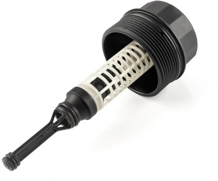 A&WAUTO AW-04-065 Tapa de carcasa de filtro de aceite compatible con Mercedes E-Klasse W210 W211 6111800210