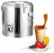 304 Stainless Steel Insulated Beverage Dispenser, Commercial Large Coffee Milk Tea Insulated Barrel, Thermos Bucket Stainless Steel Beverage Dispenser for Tea, Water, Coffee (10L,With faucet