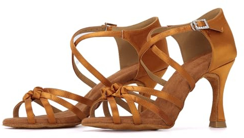 Syrads Scarpe da Ballo Latino Salsa Donna Scarpe da Tango Bachata Scarpe da Ballo Formale