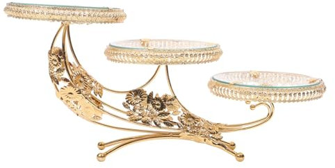 DONFAMDS Plato Para Aperitivos Bandejita Decorativa De Moderno Para Bodas y Fiestas