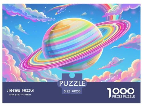 Puzzle 1000 Teile Schöner Planet- Comic Cartoon Puzzel Für Erwachsene - 100% Recycelten Kartons Jigsaw Puzzle Erwachsene Und Kinder - Familienspaß Von 70x50cm/1000pcs