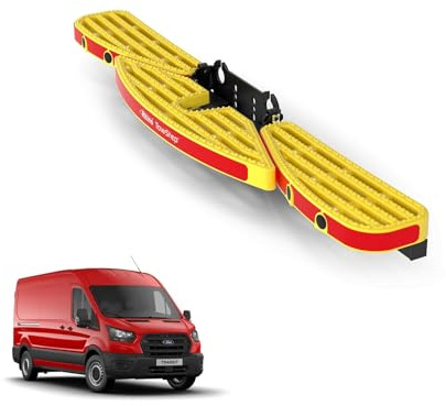 Rhino TowStep for Ford Transit 2014+ - Van Rear Safety Access Step with Towing Compatibility - No Reverse Sensors - [TS11Y]
