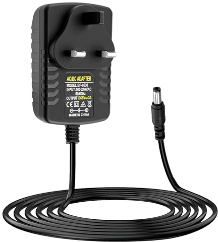 5V 3A Power Supply, AC Adapter 100-240V 50 60Hz to DC Charger for Speaker | DC 5V Power Supply Adapter, Universal Replacement Adapter with 5.5mm x 2.5mm for LED Strip Light CCTV Camera Wireless Router