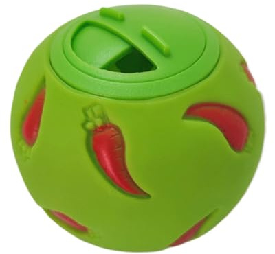 Balle de friandises pour animaux de compagnie – Mangeoire interactive pour hérisson, distributeur de casse-croûte, balle d'entraînement à alimentation lente, jouet à mâcher, exercice de distribution