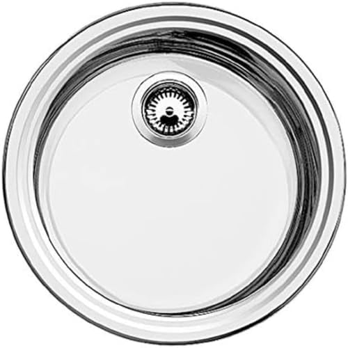 Blanco 513306 | Fregadero de cocina de acero inoxidable RONDOSOL | Color : acero inoxidable