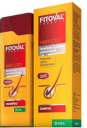 Fitoval Hair Loss Treatment Shampoo 200ml Anti Hair Loss Hair Growth Shampoo by Fitoval