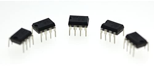 FamilyMall LM386N 1W 8-DIP IC Audio Power Amplifier, Package of 5