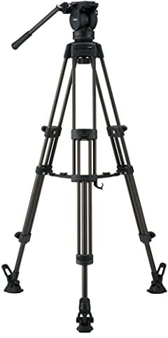 Libec LX7M Videostativ mit Fluid-Neiger und Mittelspinne
