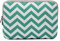 Borsa per pc portatile con Zip Borsa da Trasporto per Laptop Custodia per Notebook/Ultrabook/Tablet con pattern banda 10 Leggero Verde