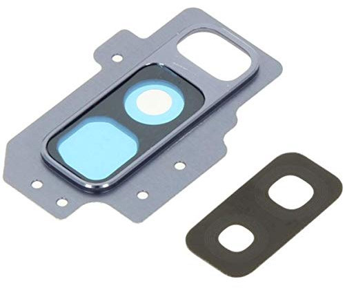 GSMSCHERM Kapot ™ Ersatz Unterteil Kamera Linse Glas Camera Scheibe Lens Glass Abdeckung Gehäuse für Samsung S9 Plus - SM-g965f (Blue)
