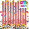 Confetti Cannon Confetti Shooter Party Popper Confetti Cannon - XXL - Set (Colorée (100cm), 10 pièces)