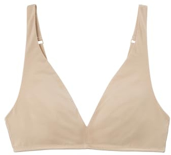 CALIDA Natural Comfort Soft-BH, triangelform Damen, verstellbare Träger, bügellos, aus hochwertiger Baumwolle
