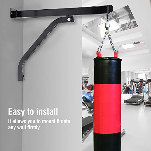 Dioche Boxsack Halterung Wandhalterung,Heavy Duty Boxing Punch Wandhalter für Boxsack Mount Hanging Stand Zubehör,Aufhängung für Boxsack bis 100 KG