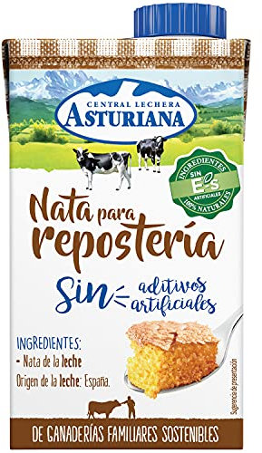 Central Lechera Asturiana Nata para Repostería, 30% MG, Brik 500ml