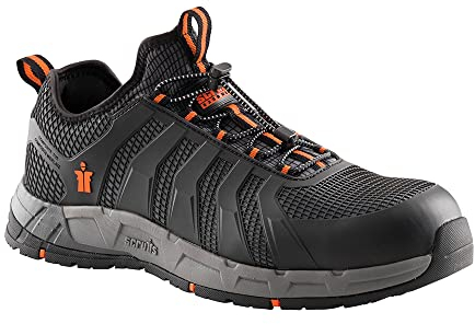 Scruffs Sicherheits-Sportschuh „Argon“, schwarz 43 (T54975)