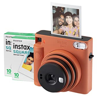instax Instax Square SQ1 Instant Camera (20 Shots) - Terracotta Orange