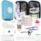 Auto-Zuhause Survival Erste-Hilfe-Set Notfall-Kit - Blau 273-teiliges Set Reisebedarf Erste-Hilfe-Set Haushaltsutensilien Camping Wandern YIDERBO