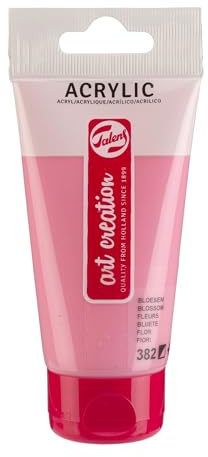Talens Art Creation Acrylfarbe Tube - 75 ml - Blüte 382 - Halbdeckende, lichtechte, schnell trocknende Farbe