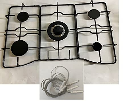 FIGEVIDA 5 CANDELETTE in ceramica per piano cottura a gas 5 fuochi E117 E206 FRANKE TREND 801000028798