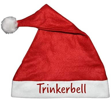Deggelbam Weihnachtsmützen mit lustigen Sprüchen | Weihnachtsmarkt | Christkindelmarkt | Nikolausmütze | Weihnachtsfeier | Firmenfeier | Weihnachtsparty | Bommelmütze - (Trinkerbell)