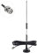 BEUTEE Antenne de Scanner Radio 20-1300MHz, Base magnétique, antenne Radio mâle Compatible avec Le Scanner Radio (Size : BNC Male Antenna)