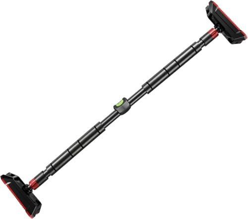 KAIDIDA Barre de Tractions Porte antidérapante: Acier épaissi sans Fixation murale Adultes Musculation Maison réglable Charge maximale 200kg 121-160cm