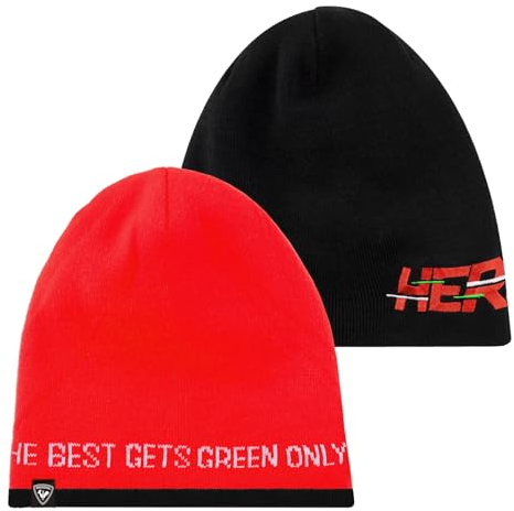 Rossignol Herren Strickmütze Wendemütze Hero Reverse, Farbe:Schwarz, Artikel:-200 Black