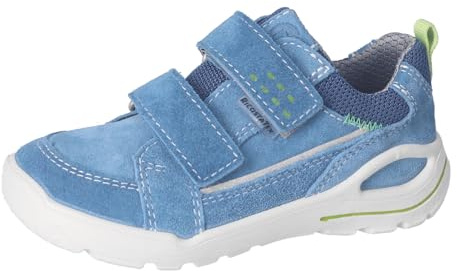 RICOSTA Jungen Low-Top Sneaker Move, Kinder Halbschuhe, Weite: WEIT, lose Einlage, RicostaTEX, Strassenschuhe, Turnschuhe, Petrol/Jeans (140), 31 EU