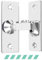WANLIAN MINI Pestillo 90 grados Pestillo puerta corredera Bloqueo de puerta de pantalla Pestillo de puerta de bolsillo