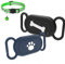 Silikonhülle kompatibel für Samsung Galaxy Smarttag2 hülle, 2 Stück Silikon Kratzfest Wasserdicht Haustier-Locator Anti-Verlust-Schutzhülle für Hunde und Katzenhalsbänder – Schwarz/Blau